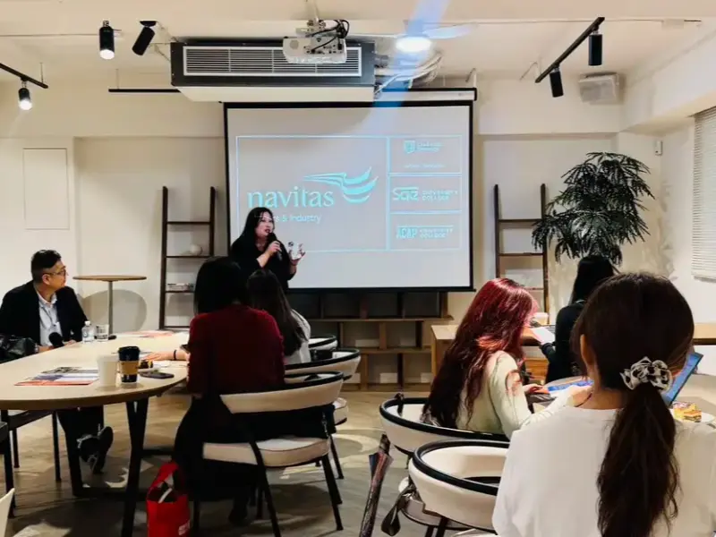 受邀參與 Navitas 澳洲多元職業升學講座，推動台澳國際教育交流